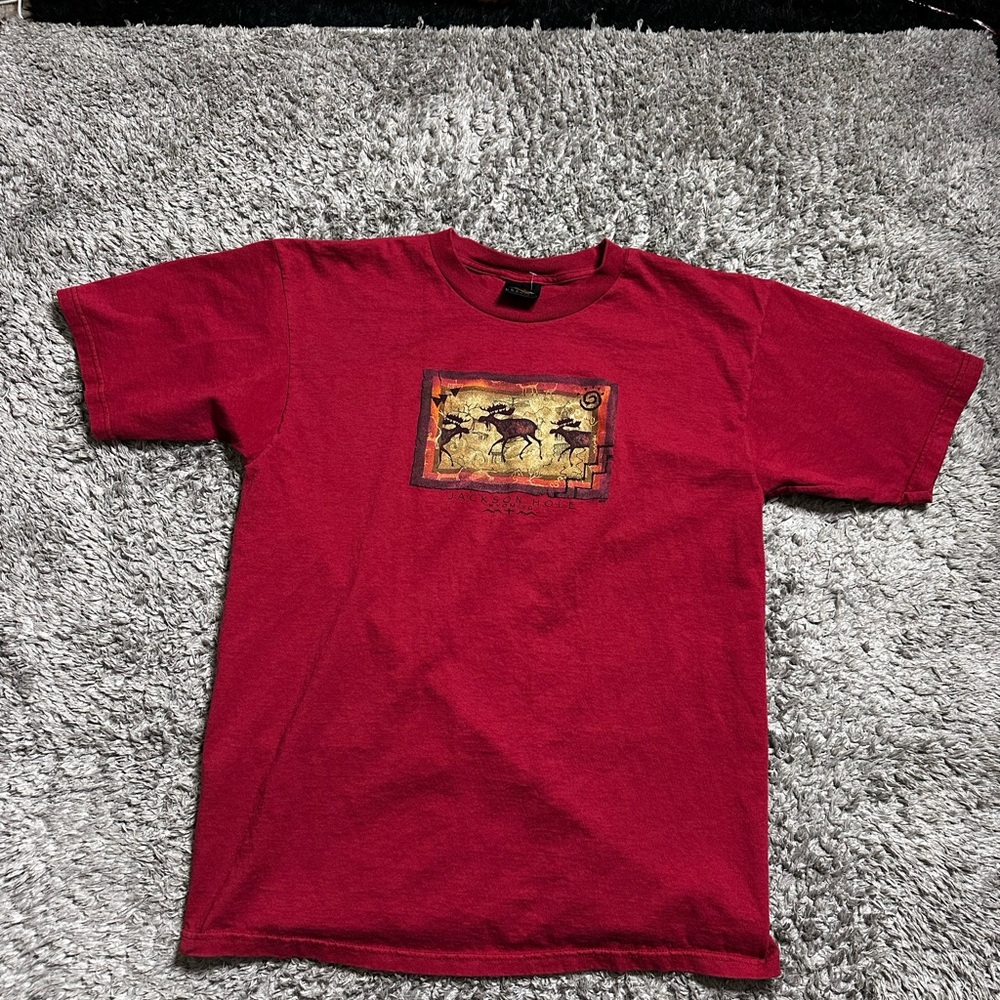 2000s Jackson Hole Wyoming Shirt - Picture 2 of 3
